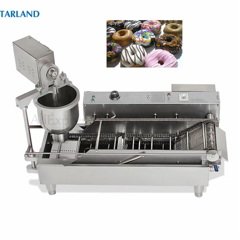 Commercial Donut Fryer Machine 3 Donut Moulds Electric Donuts Maker