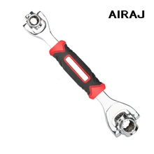 AIRAJ-Juego de llaves de tubo multifunción, Llave de Tigre, 8/52 en uno, 360 grados, Universal, llave inglesa