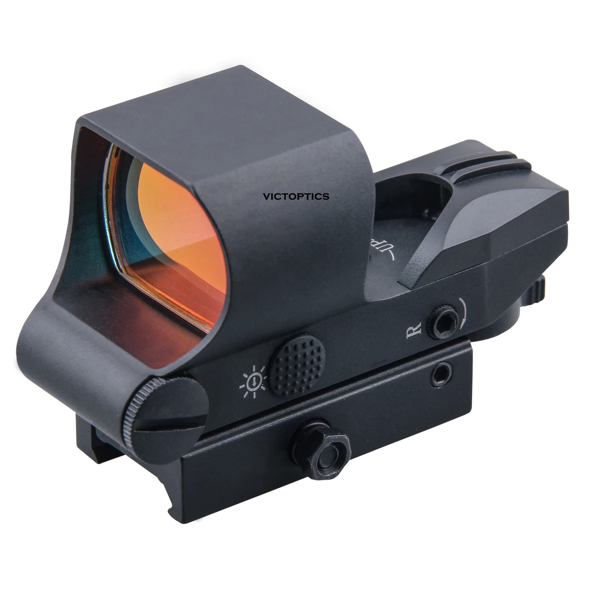 Sistema de Bloqueio Victoptics Retículo Tactical Dot Scope Reflex Sight 21mm qd Picatinny Montagem 6 Ponto Vermelho & Verde 1x28x40 Red