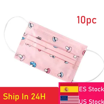 

PM2.5 Children's Disposable Mask Soft And Breathable Cute And Comfortable Dust-proof Anti-fog Anti-spalsh Melt-blown Cloth Mask