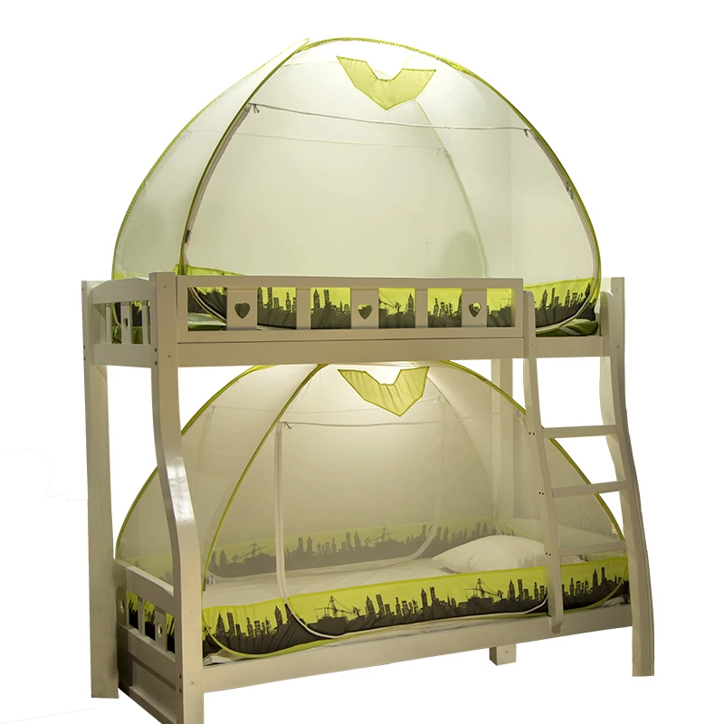 

Summer Bed Mosquito Net Bunk Bed Zipper Encryption 1.5 M 1.2 M Bed Curtains Fabric Mesh Mosquito Net Repellent Home Decoration