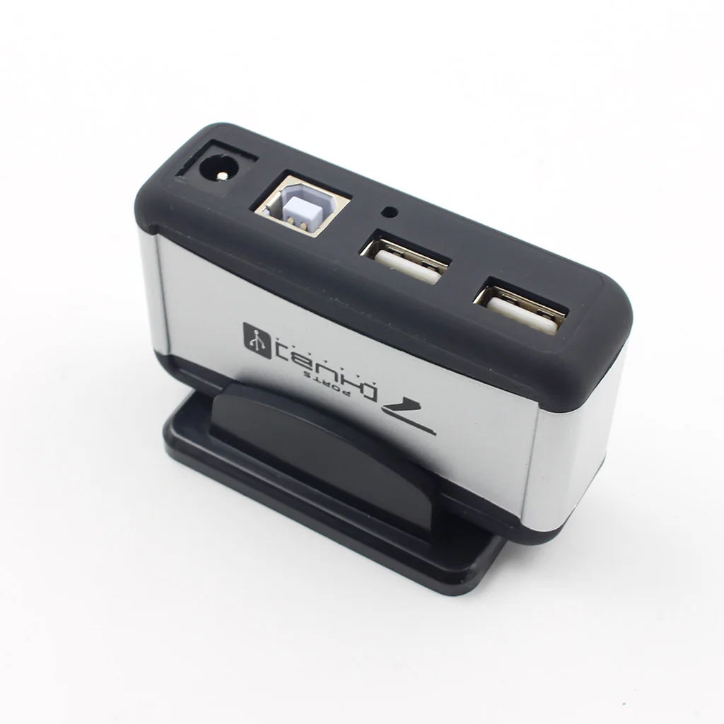 7 USB Ports High Speed Multihole USB High Speed 2.0 Hub With Power Adapter Converter For PC Laptop Webcam US Plug/EU Plug
