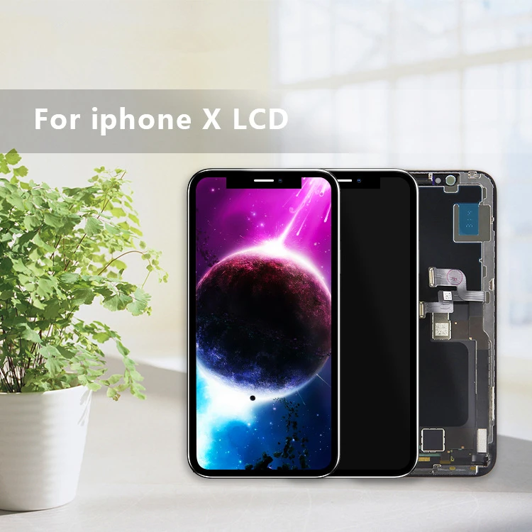 

For iPhone X XS XR LCD Display For TFT OLED With 3D Touch Touch Screen Digitizer Assembly No Dead Pixel Assembly Parts Black