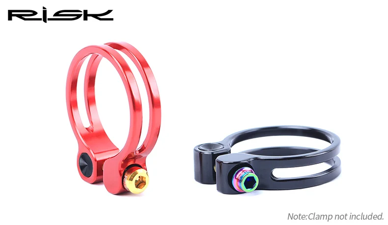 Risk M5x18Titanium Велосипедный тормозной рычаг Подседельный штырь зажим фиксированные болты для 2 типа MTB Mount Велоспорт полый Сверхлегкий крепежный винт