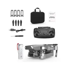 E68 складной Дрон с 720P 1080 4K Камера Дроны с видом от первого лица 6-осевой гироскоп жест фото удержания высоты складной Дрон RC дроны