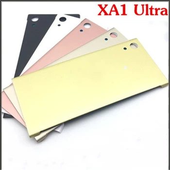

For Sony Xperia XA1 Ultra G3221 G3212 G3226 New Rear Door Battery Cover Back Housing Glass Replacement Cover With Logo