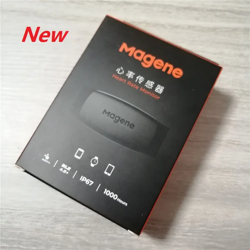 Велосипедный компьютер Magene Premium пульсометр ANT Bluetooth датчик пульса MHR10 для Garmin Bryton