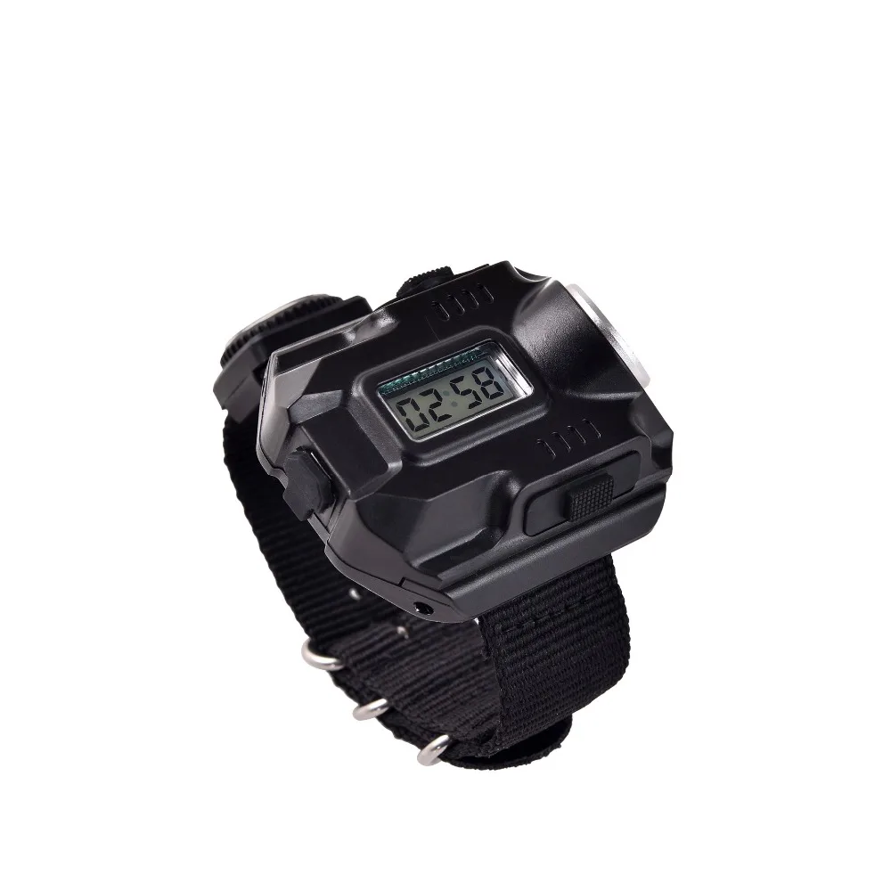 Super Bright Wrist Light LED Flashlight Watch Portable USB Charging Rechargeable Flashlight for bicycle Climbing Camping