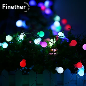 

10m 50 LED Colorful USB Interface High Brightness Slow Flash Ball String Light for Decoration