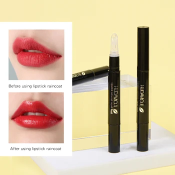 

HUDAMOJI Lipstick Raincoat Long Lasting Moisturizing No Fading Lip Color Protector Waterproof Not Sticky Lips Glaze TSLM1