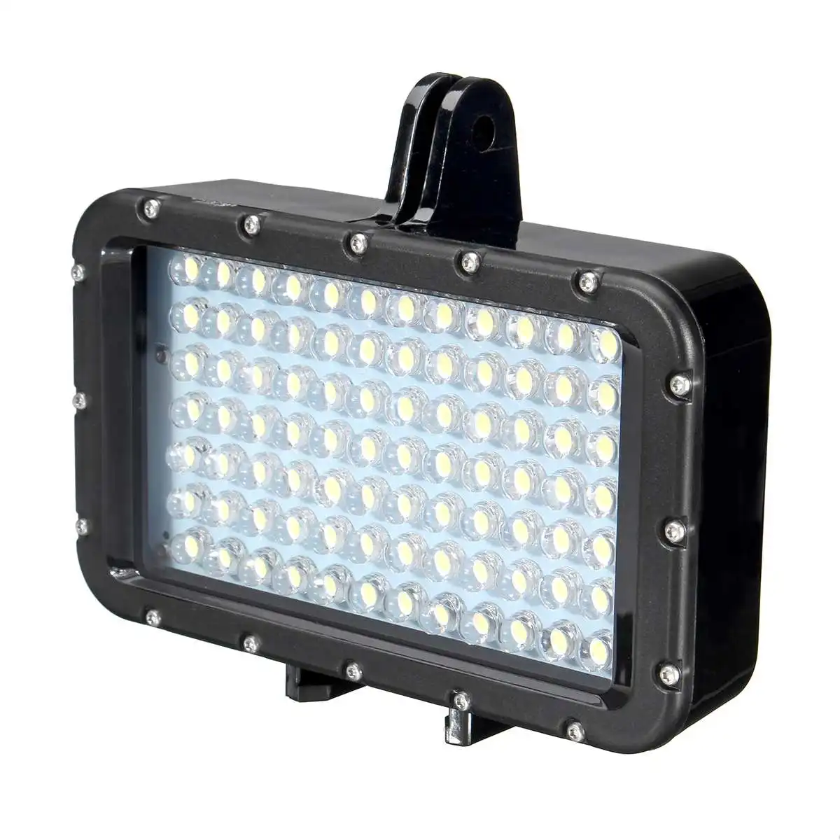50 м подводный водонепроницаемый Дайвинг 84LED 5000lm видео пятно света Лампа крепление Пряжка винта комплект для Gopro Hero 3/3+/4/4S/5/5s/66