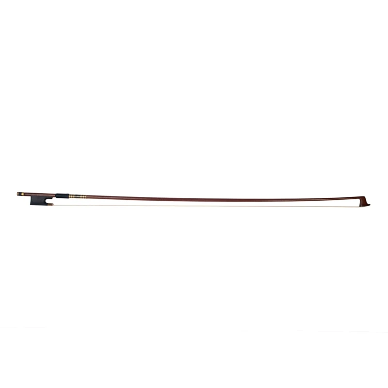 

4/4 Violin Bow Brazilian Wooden Bow Copper Wire Good Balance for 4/4 Violin Bow Suitable for Advanced Player