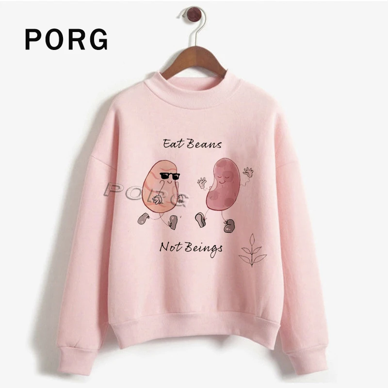 Vegan женский Готический белый розовый свитер Harajuku Осень Sudaderas Harajuku Kawaii винтажная Женская нарядная толстовка с капюшоном 2019 горячая