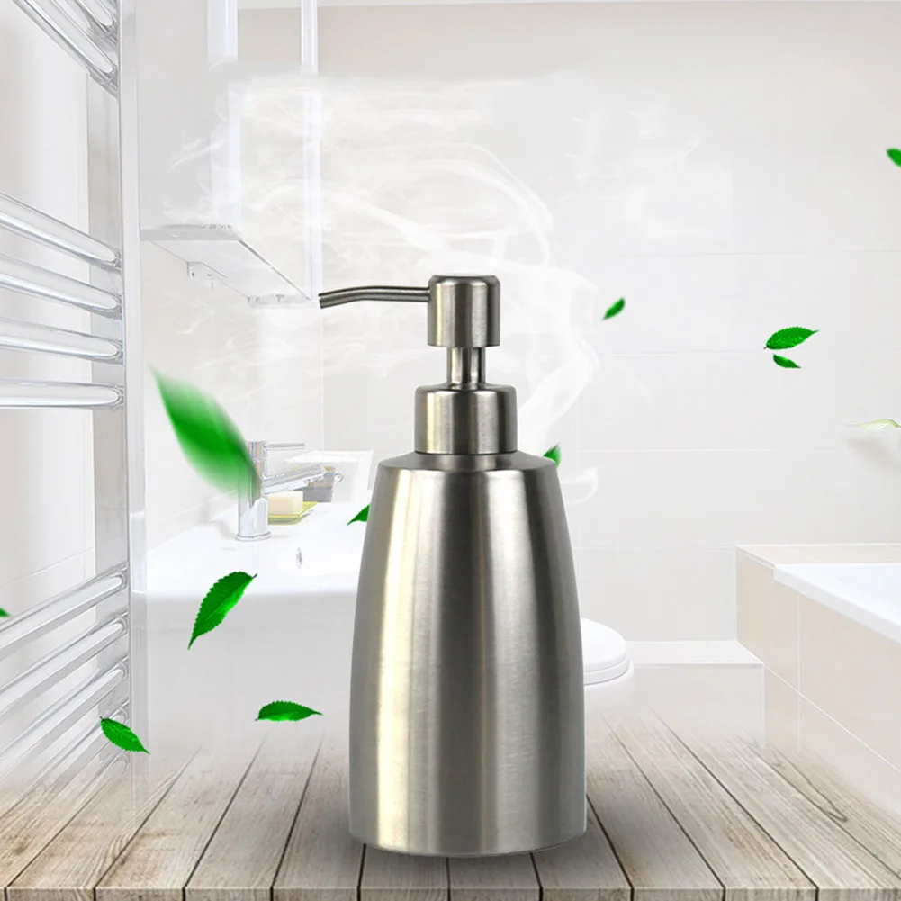 

Hand Sanitizer Bottle 304 Stainless Steel Soap Dispenser Hand Pump Bathroom Products Soap Dispenser