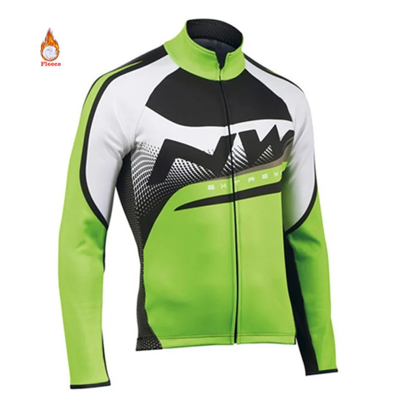 Northwave Велоспорт Джерси Pro Team NW велосипед Зимний теплый флисовый с длинным рукавом набор Ropa Ciclismo велосипед Триатлон Велоспорт Набор - Цвет: 8
