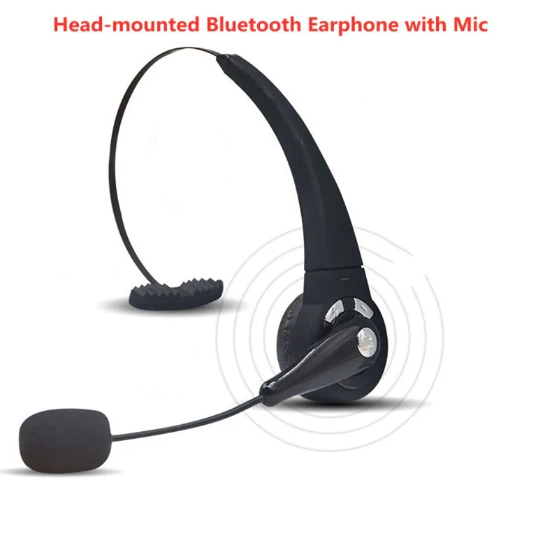 

Bluetooth Wireless Professional Gaming Headset Headphone Head-Mounted Wireless Built-in Microphone Earphone forPS3 PC Smartphone