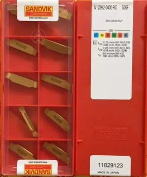 

10PCS CARBIDE INSERT N123H2-0400-RO S05F