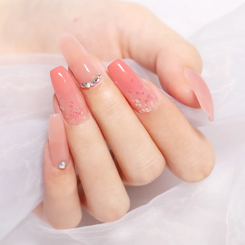 UR SUGAR Nail Art поли УФ-лак Френч для ногтей строитель ограничителей желе Полиакриловый гель Слип решения Clearnser Plus для удаления