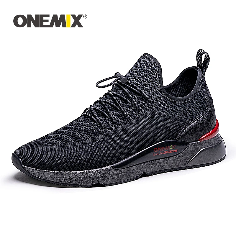 ONEMIX/Мужская обувь на плоской подошве; кроссовки с воздушной подушкой; светильник; Повседневная обувь; кроссовки с дышащей сеткой