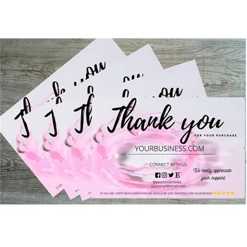 

Business Thank You Card Thank you for your purchase card Small Business Card Social Media Cards