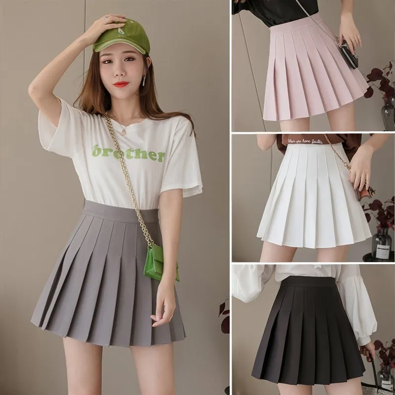 I Outdoor Sex A-line Skirt Pleated Exhibitionist Safety Short Pants Crotch Opening Zipper Summer Car Women Sexual Wildness