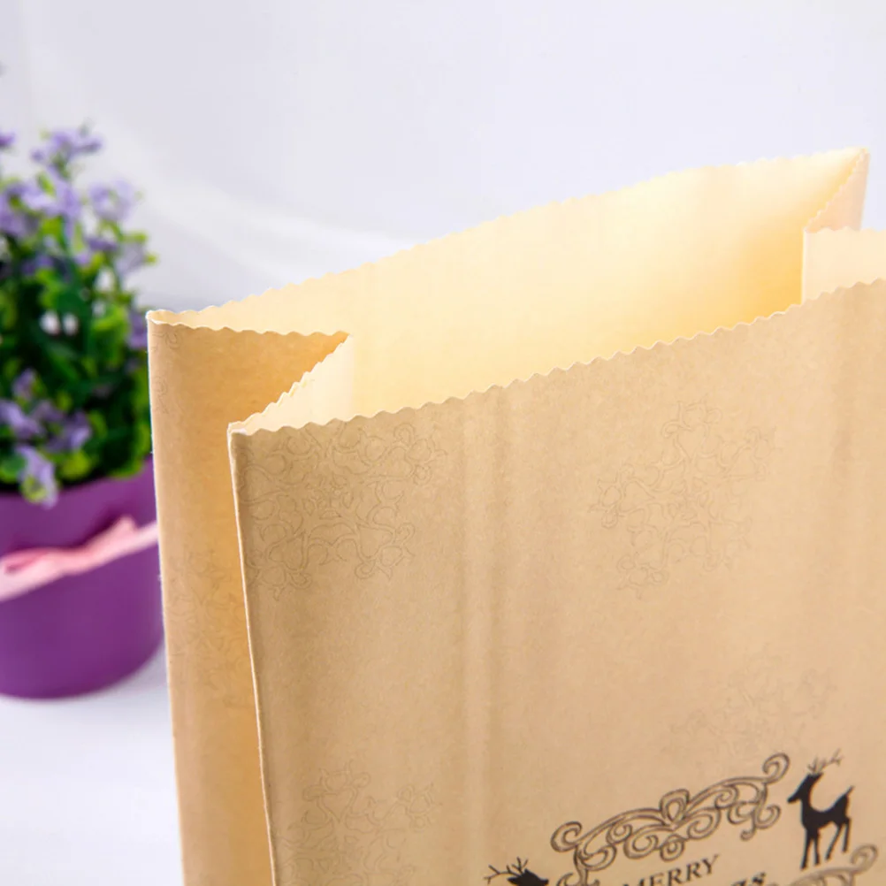 20 шт. Рождественская Подарочная коробка бумажная с рождественским узором