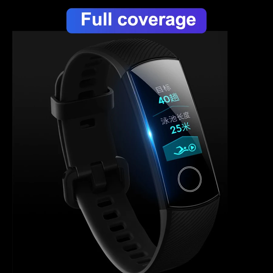 3 шт. защитная Гидрогелевая пленка для Huawei Honor Band 5 4 Pro Защитная не стекло|Защитные
