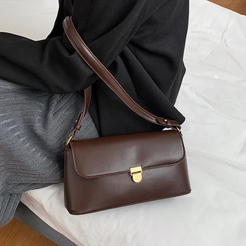 

Diehe Vintage Small PU Leather Crossbody Bags for Women 2020 Branded Shoulder Pack Handbags Trending Luxury Cross Body Hand Bag