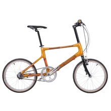 Мин про+! бамбуковый дорожный велосипед 2" Односкоростной