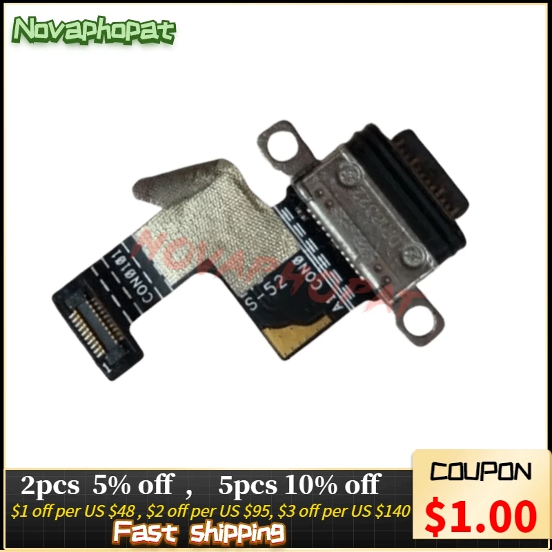 

Novaphopat For ASUS ROG Phone ZS600KL Z01QD USB Dock Charger Charging Port Connector Flex Cable board + tracking