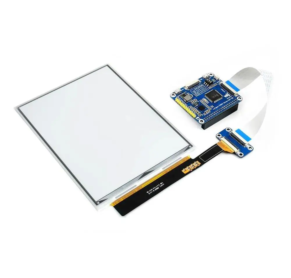 AiSpark 7,8 дюймов E-Ink дисплей шляпа для Raspberry Pi, разрешение 1872*1404, IT8951 контроллер, USB/SPI/I80/iec интерфейс
