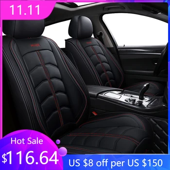 

Front Rear Luxury Leather car seat cover For lexus rx 200 rx470 rx 570 peugeot rifter volvo v70 c30 mitsubishi grandis car seats