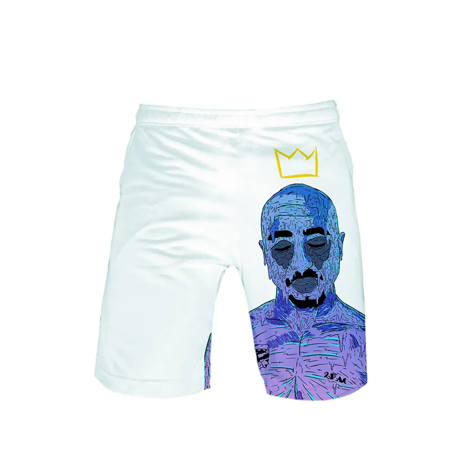 3D Рэппер 2Pac одежда для плавания, Шорты для плавания, пляжные шорты, шорты для плавания, Шорты для плавания, мужские спортивные шорты для бега