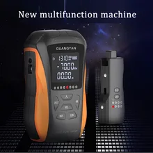 Novo 6 em 1 multifunction opm medidor de energia óptica localizador de falhas visual teste cabo rede fibra óptica tester 5km 15km vfl led