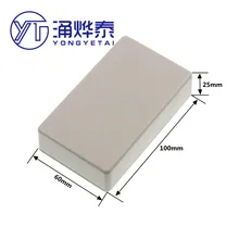 YYT Plastic case. Electronic component junction box. Power meter box. Module installation box 100*60*25