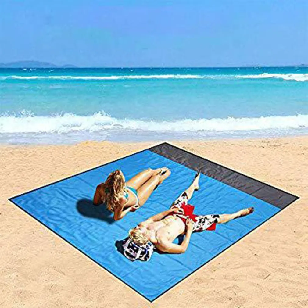 

Camping Mat Waterproof Beach Blanket Outdoor Portable Picnic Ground Mat Mattress Outdoor Camping Picnic Mat blanket 2.1*2m