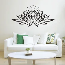 Стиль Творческий Мандала лотоса Гостиная Спальня фон обои Съемный поколения наклейка на стену HY104