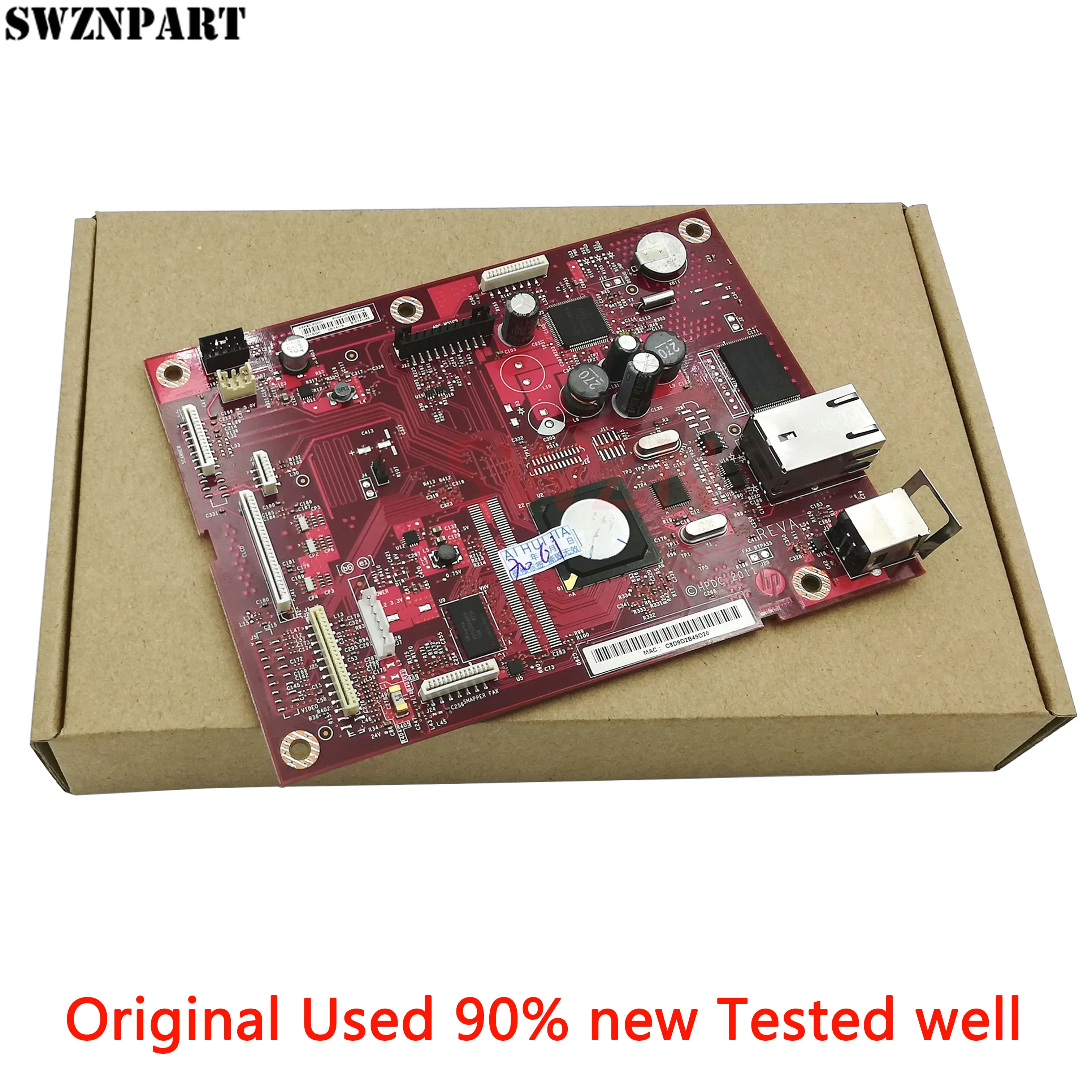 Форматировщик PCA ASSY материнская плата для HP Laserjet Pro MFP M521DN 521 M521DW A8P80 60001|formatter board|main