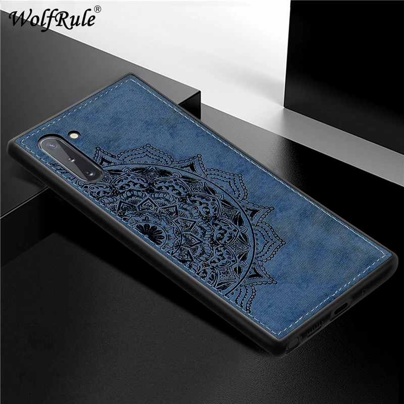 

For Samsung Note 10 Case Magnetic Fashion Shockproof Fabric Cloth Case For Samsung Galaxy Note 10 Plus Cover For Galaxy Note 10