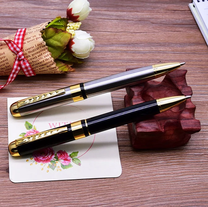 CCCAGYA C010 Классическая тяжелая металлическая вращающаяся Шариковая ручка для обучения в офисе, школе, Канцелярский подарок; ручка и бизнес-ручка для отеля