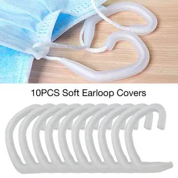 

10PCS Silicone Earloop Cover Soft Comfortable Ear Protection Hook Earbud Gel