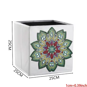 

DIY Diamond Painting Storage Box Desktop Foldable Container Jewelry Box 67JB