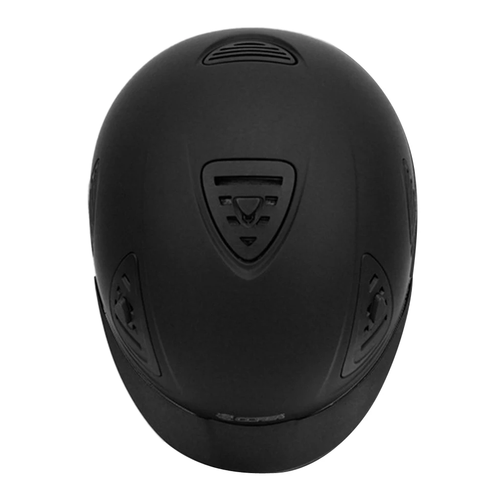 CE Adjustable Children Horse Riding Helmet Safety Hat Protective Gear Black 52-56cm 57-61cm