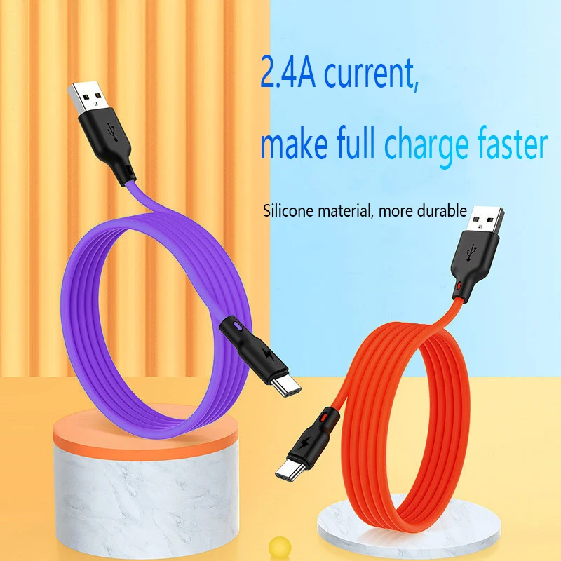 Мобильный телефон Аксессуары Type C Micro USB кабель для передачи данных мобильного