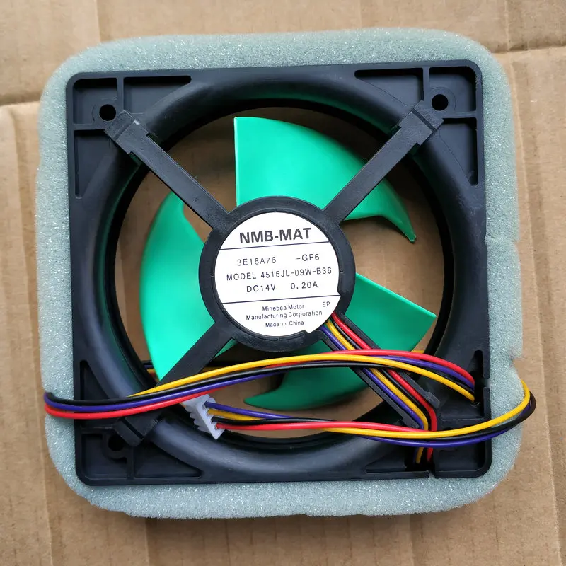 Новый оригинальный NMB 4515JL 09W B36 DC14V 0.20A для охлаждающего вентилятора