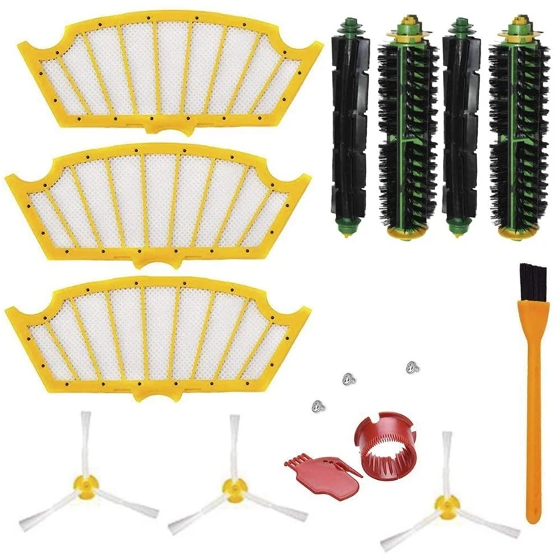 Filter Brush Kit for iRobot Roomba 500 Series 510 530 535 537 550 560 580 Parts