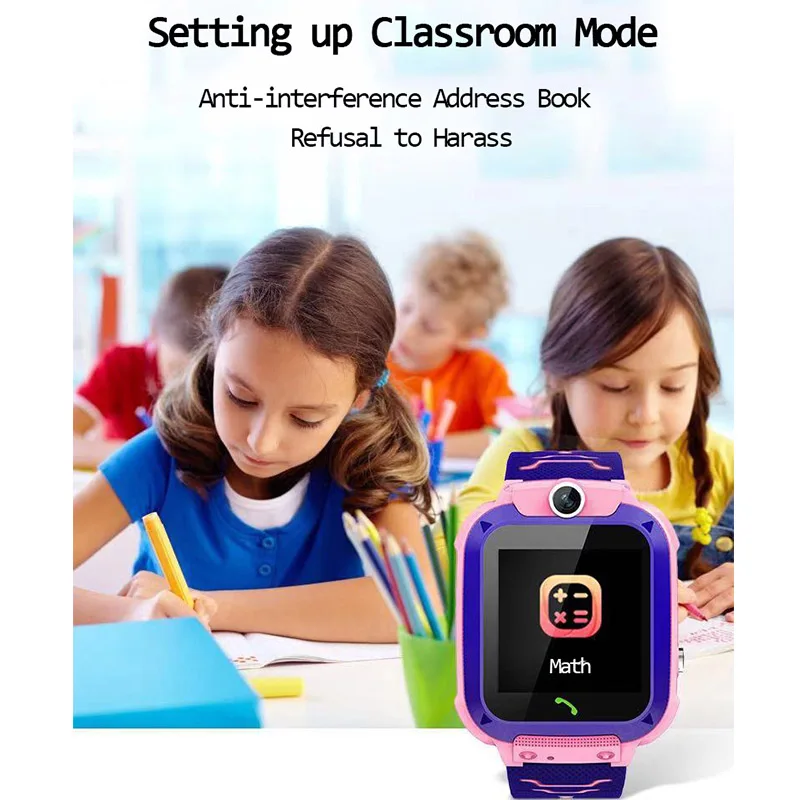 Children's Smart Watch SOS Phone With Sim Card-3