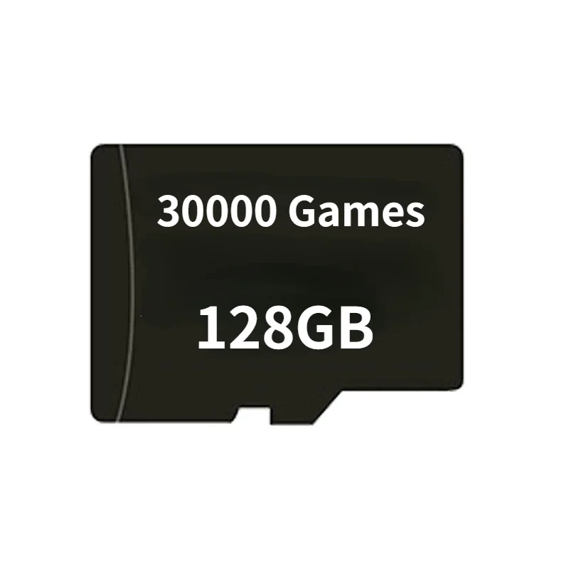 128GB Storage Card For POWKIDDY RGB10 MAX Game Console System Card Install 30000 Games Official Game Card Mini Memory Card 