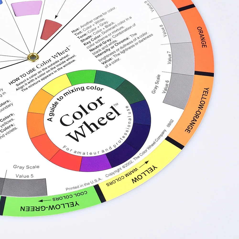 The Pocket Color Wheel - a guide to mixing colour