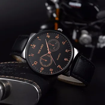 

High-end business men's watch luxury brand personality quartz watch two-eye Geneva watch men gifts for men